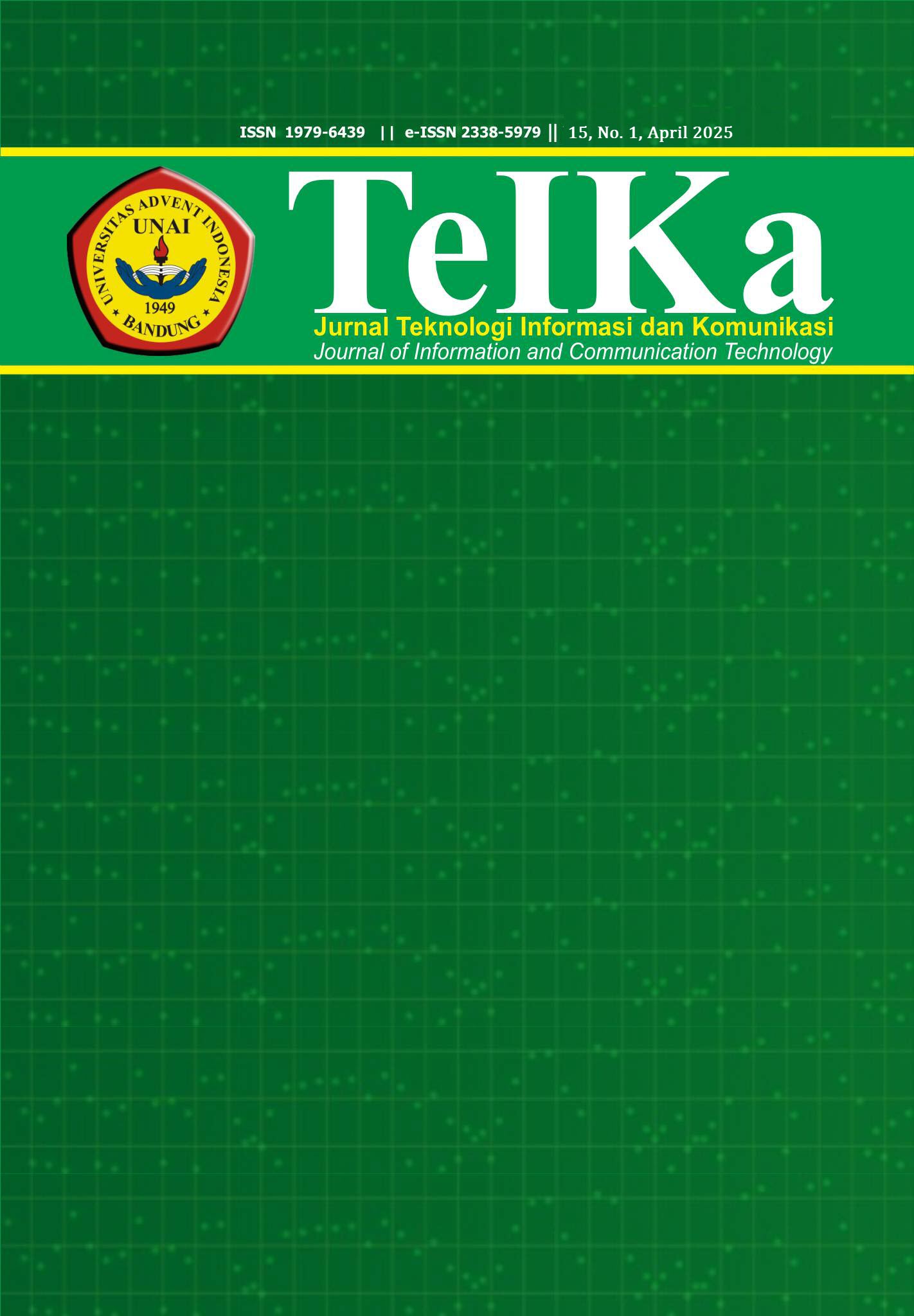 					Lihat Vol 15 No 1 (2025): TEIKA - April 2025
				
