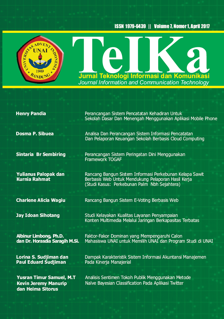 					Lihat Vol 7 No 1 (2017): TeIKa : April 2017
				