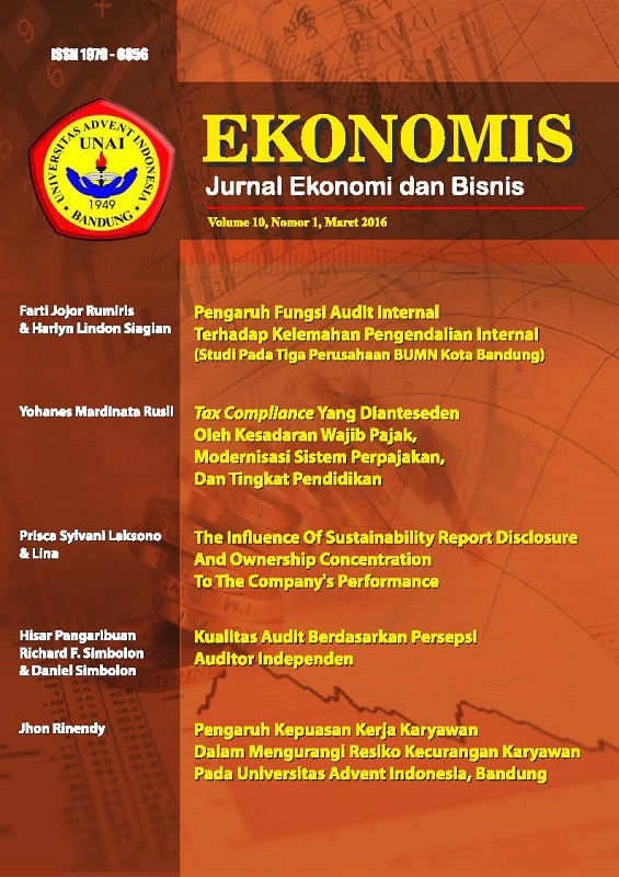 					Lihat Vol 10 No 1 (2016): EKONOMIS : Maret 2016
				