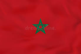 Morocco Waving Flag. Morocco National Flag Background Texture Stock Vector  - Illustration of silk, morocco: 134938001